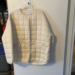 Rebecca Minkoff Quilted Coat Snap Buttons NWT